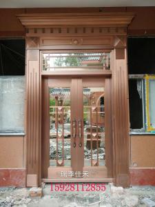 巴中王总家铜门